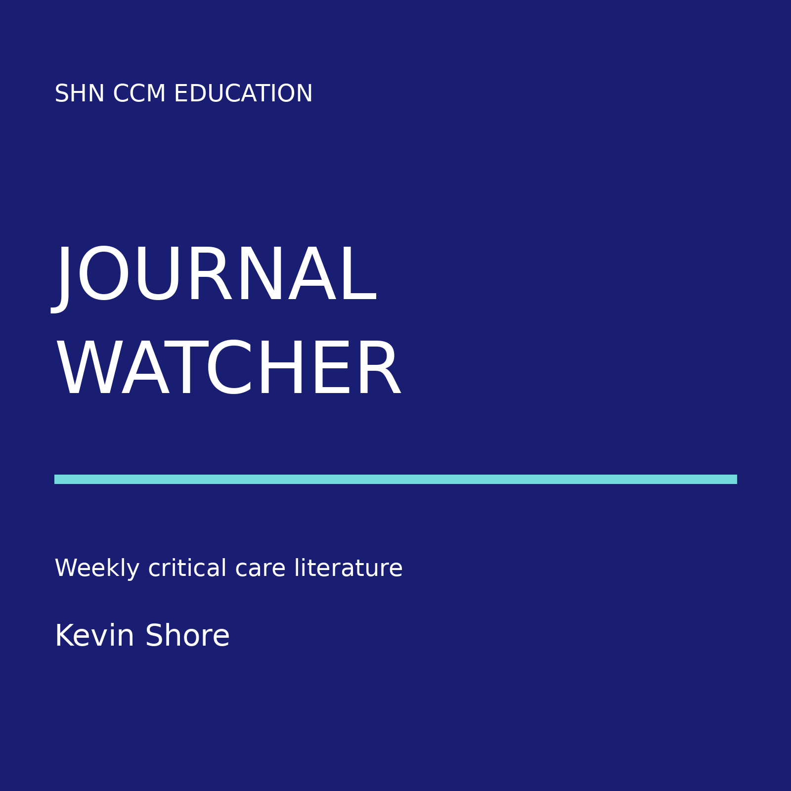 Logo of the podcast Journal Watcher Podcast Journal Watcher